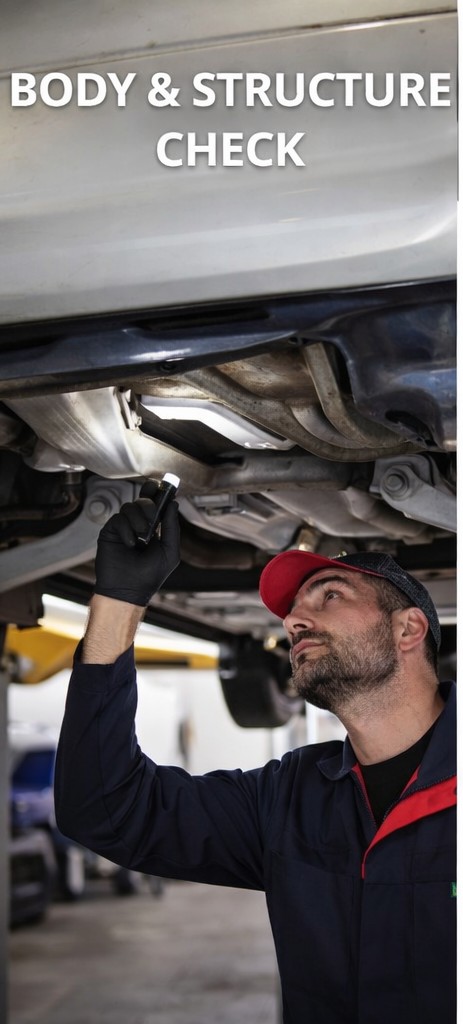 dubai car check body & chessis check in dubai